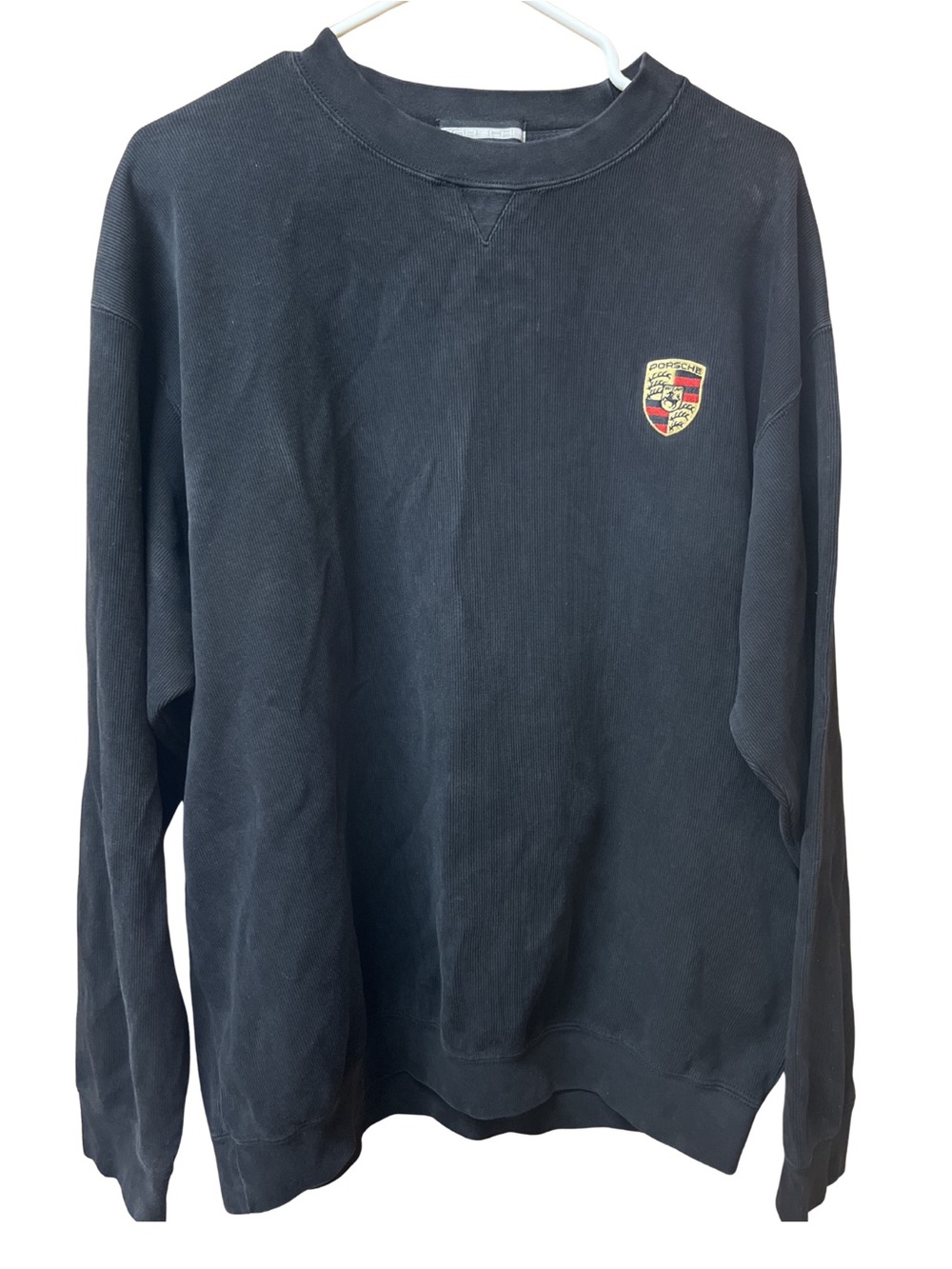 Porsche Black Crewneck Sweatshirt 🚗
